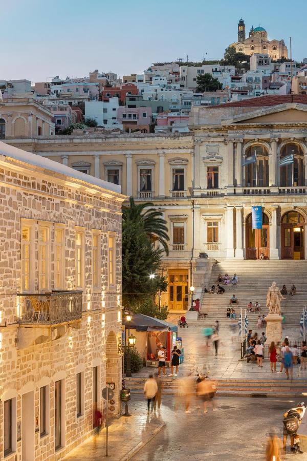Syros Soul Luxury Suites Эрмуполис Экстерьер фото
